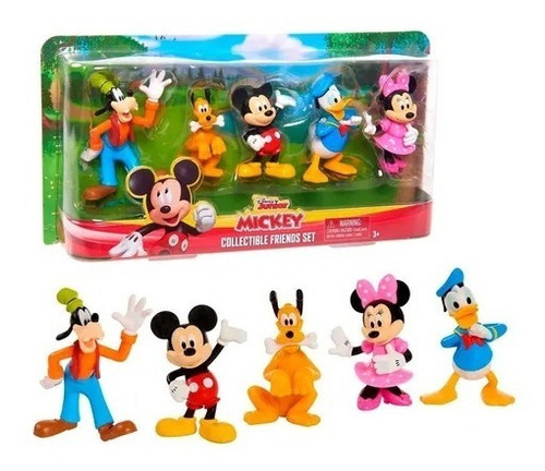 Muñecos Mickey Minnie Donald Goofy Pluto Disney Junior