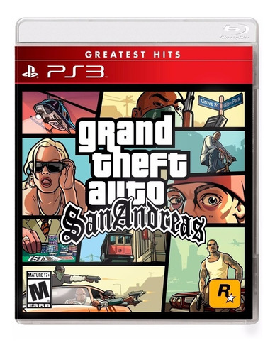 Grand Theft Auto Gta San Andreas Ps3 Fisico Sellado Ade