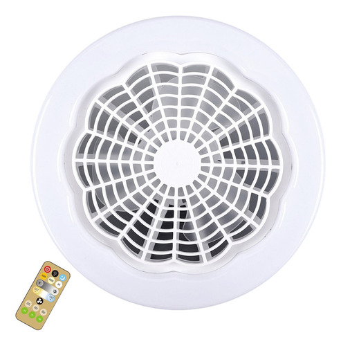 Luz Led De Ventilador E27 A02 Con Control Remoto