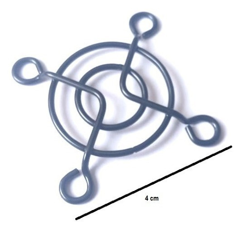 10 Grade Telinha De Proteção Para Ventoinha Cooler De 40mm