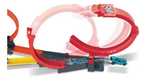 Pista Hot Wheels Loop Con Auto