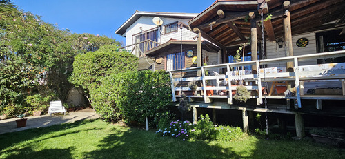 Casa En Concón 320mt Terreno, 154mt Construidos. 3 Dorm, 4