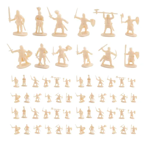 comprar Juego De Figuras Arcaicas De Plástico De Soldados Antiguos D