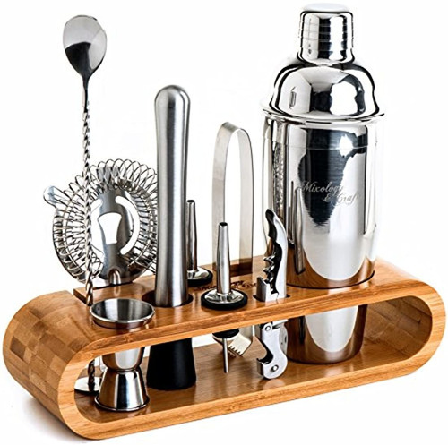 Mixology Bartender Kit: Juego De 10 Piezas De Herramientas