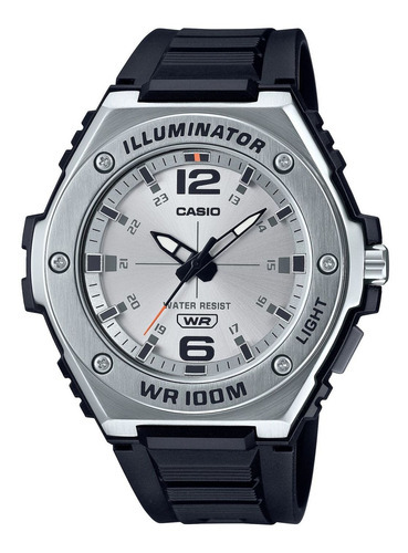 Reloj Para Hombre Casio Iluminator Mwa-100h-7avdf Negro