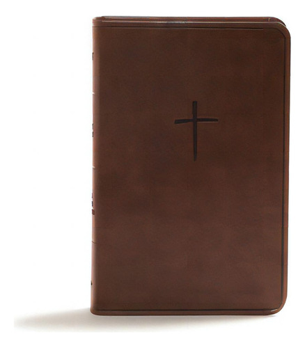 Csb Compact Bible, Brown Leathertouch, Value Edition, De Csb Bibles By Holman. Editorial Holman A J, Tapa Dura En Inglés