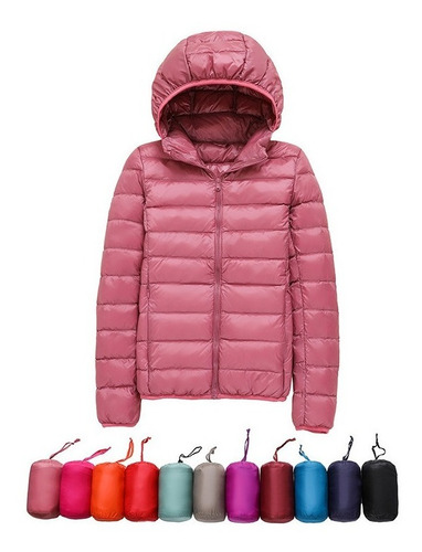 Imagen 7 de 8 de Parka Chaqueta Térmica Ligera Para Mujer