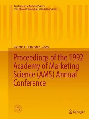 Libro Proceedings Of The 1992 Academy Of Marketing Scienc...