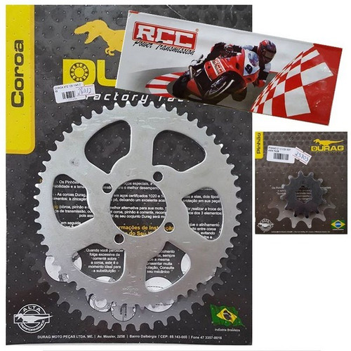 Kit Relação Xtz 125 Trilha Grosso 520 ( 52d/12d/520h)