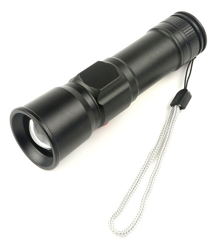 Imagen 3 de 5 de Linterna Tactica Recargable Usb Etheos 100mt 3w 2-4hs De Uso