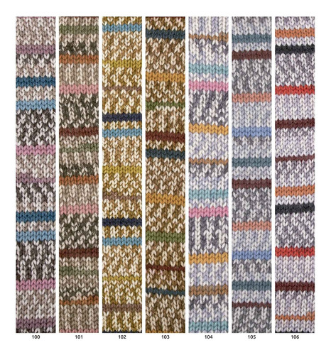 Lana Easy Jacquard De Katia 70% Acrílico Ovillo 250 Grs Color 102