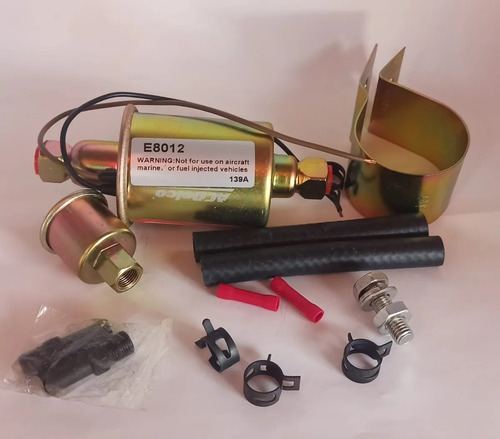 Imagen 2 de 2 de Bomba Gasolina Universal Eléctrica Para Carburados E8012