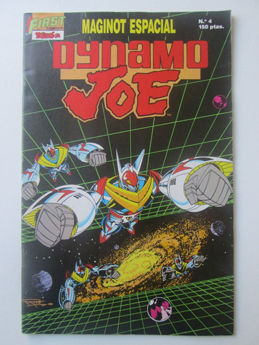 First Comics Nº 4 Dynamo Joe. Maginot Espacial