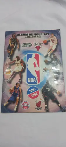 Álbum De Figuritas Nba 2005/06. (187 Figuritas Pegadas.) (Usado)