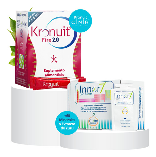 Sanki Combo Kronuit Fire, Inner7 Suplementos Postbioticos