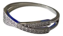 Comprar Anillos Cruzados Minimalistas Con Imitaciones De Diamantes
