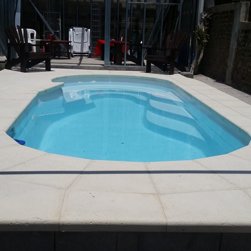 Piscina Fibra Tankes En 5 M Cascos Con Accesorios Tankes