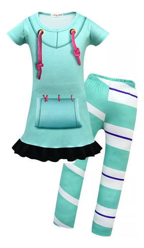 Ropa Schweetz De Vanellope Ralph 2 Wreck-it Para Niñas