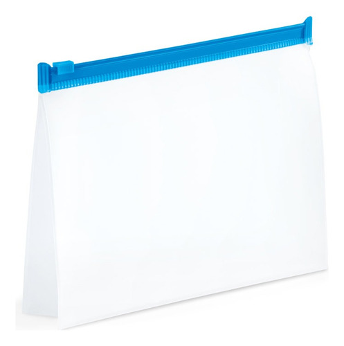 Kit 100un Personalizado - Necessaire Transparente Com Fecho