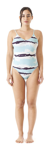 Traje De Haka Honu Baño Mujer La Anderson Turquesa