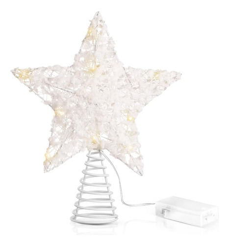- Adornos Árbol De Navidad 15 Luces Led, Bolas De Algo...