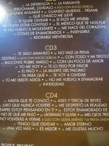 Juan Gabriel Antología Colección 8 Cds Original Edición Limitada