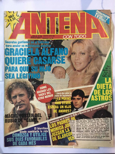 Antena - Nro 2638 - 1983 - Maradona - Isabel Perón