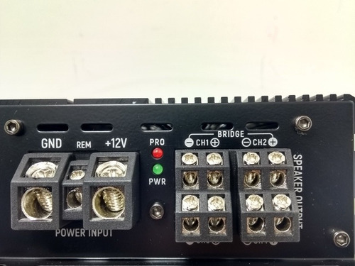 Imagen 5 de 8 de Amplificador Clase D. Rock Series. Rks-r1000.4dm. 4 Canales.