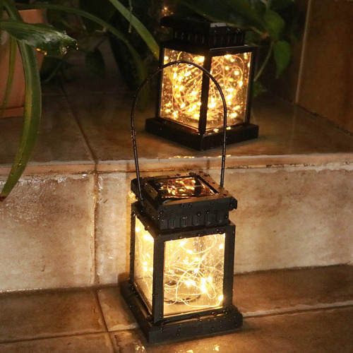 Cadena De Luces Colgantes Para Acampar Al Aire Libre, Linter