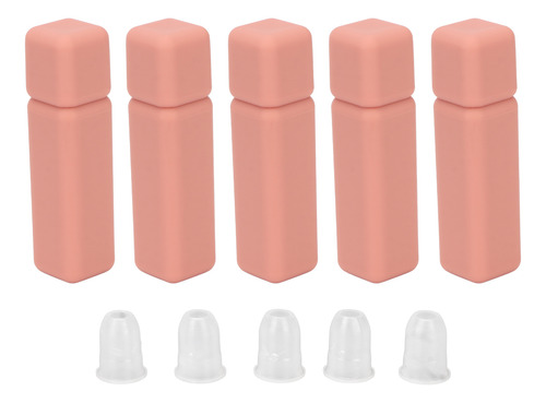 Tubos De Brillo Labial De 6 Ml, 5 Unidades, Pintura De Goma,