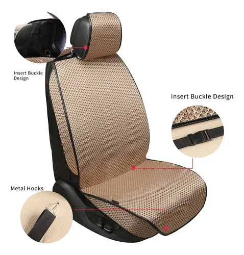 Auto Newer 2 Fundas De Asiento De Automvil Transpirables De