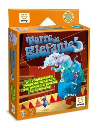 Juego De Destreza Torre De Elefantes Arval