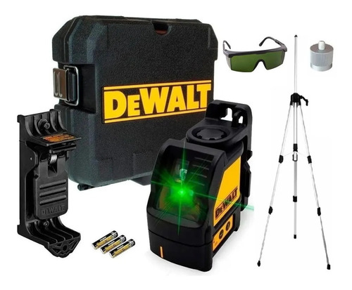Nivel Laser Linhas Verde Dewalt Dw088cg Com Base E Maleta