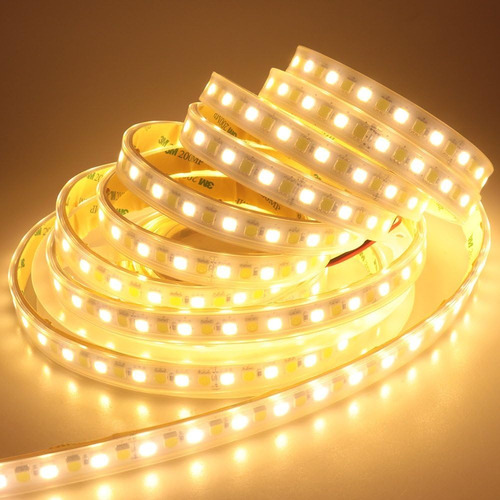 Rollo Luces Led Blanco Frio/cálido 2835 5mts 120 Leds/metro Luz Blanco cálido