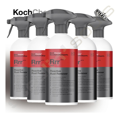 Koch Chemie | Reactive Rust Remover | Limpia Ferrico | 500ml