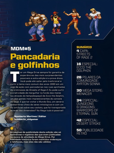 Mega Drive Mania Volume 5 - Streets Of Rage 2, De Editora Europa. Editorial Europa, Capa Mole Em Português