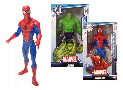 Muñeco Spiderman Clasico Figura Articulada 23cm En Blister