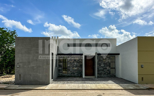 Casa De Una Planta En Venta En Mérida En Privada Praderas Del Mayab En Conkal
