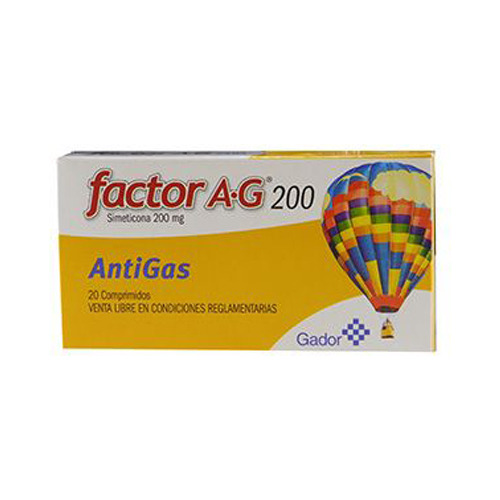 Factor Ag® 200 Mg X 20 Comprimidos