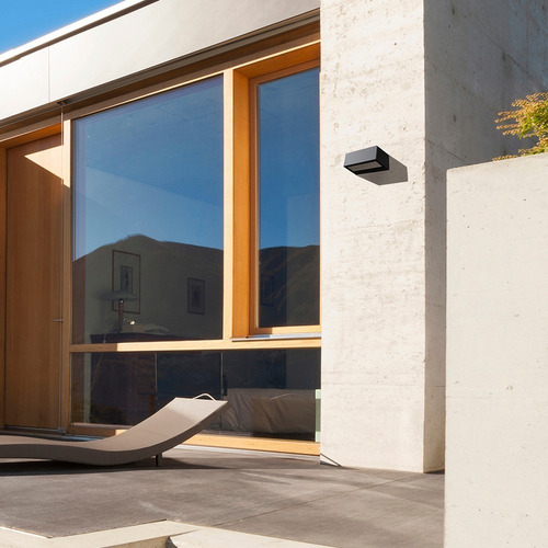 Imagen 3 de 7 de Lámpara Para Muro Exterior, Negro 20w Luz Día Tecnolite
