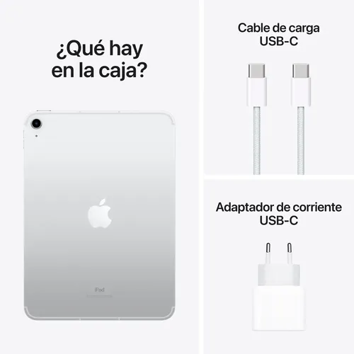 iPad Wifi + Celular de 10,9 polegadas e 64 GB - Prata