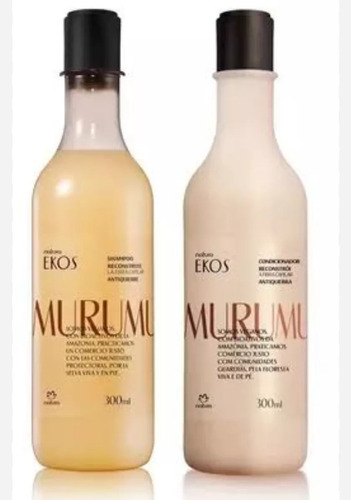 Shampoo Y Acondicionador Murumuru Ekos Natura