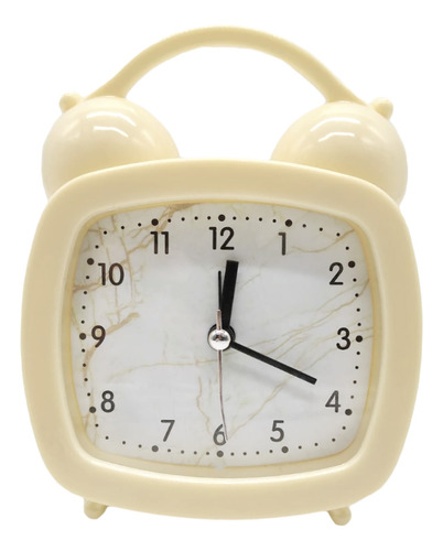 Reloj Despertador Alarma Analogico Clasico Decorativo Casa