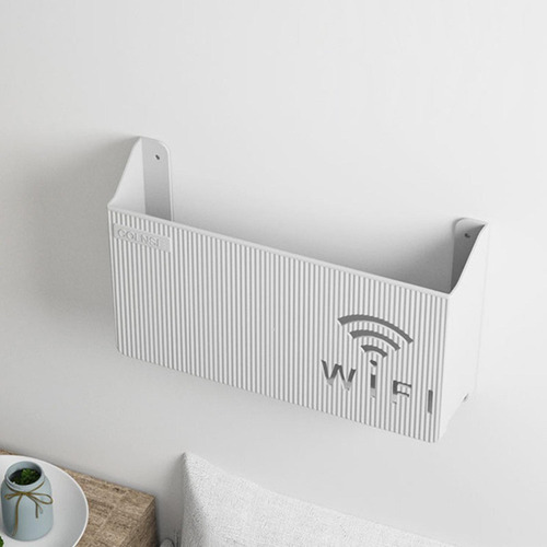 Soporte De Pared Para Enrutador Wifi Caja De Almacenamiento