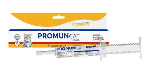 Suplemento Para Gatos Aumenta Imunidade Promun Cat Pasta 30g