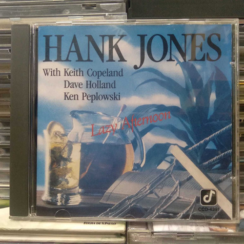 Hank Jones Cd Lazy Afternoon (Usado)