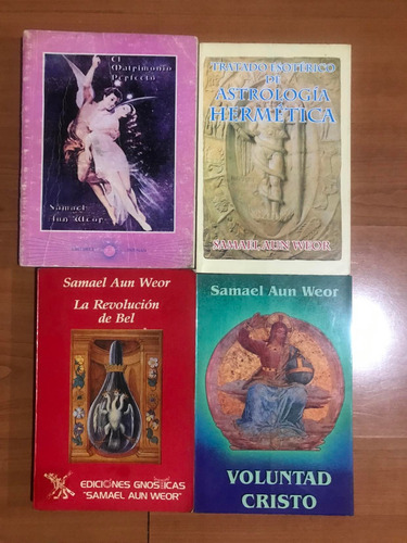 Lote De 12 Libros Gnósticos  Samael Aun Weor