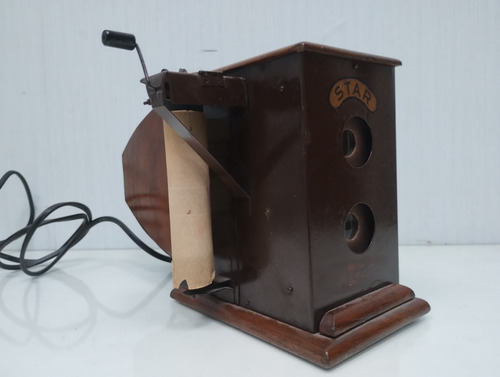 Antiguo Proyector Juguete Peliculas De Papel Con Animacion (Usado)