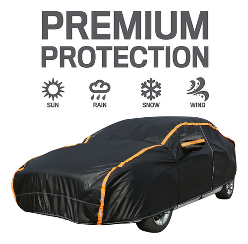 Funda Para Coche, Cubiertas Exteriores Completas, Tira Refle
