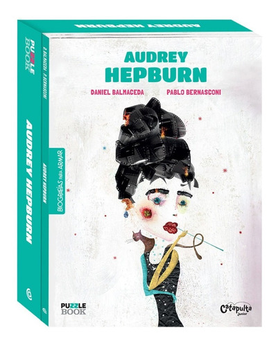 Audrey Hepburn Puzzle + Libro - Bernasconi - Catapulta